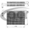 BMW 64119135744 Evaporator, air conditioning